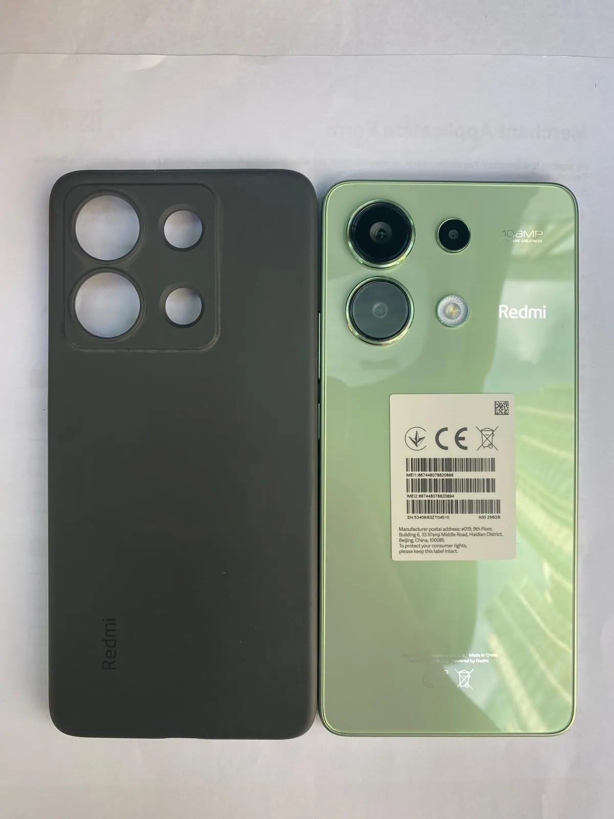 小米Redmi Note 13 256GB 99%new港版淨機連套貼雙卡雙待