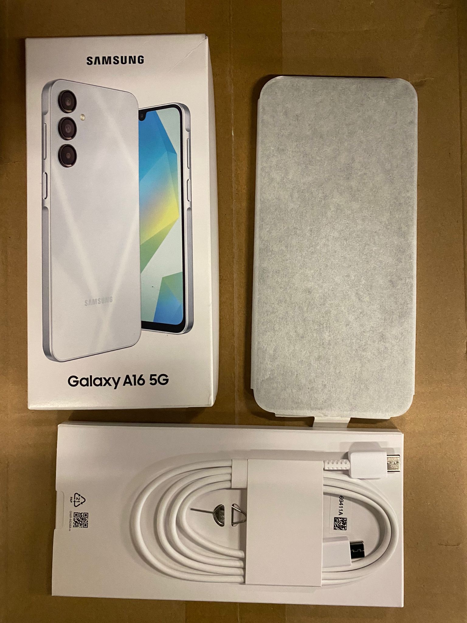 Samsung Galaxy A16 5G 6+128 雙卡雙待 港版 有盒有配件
