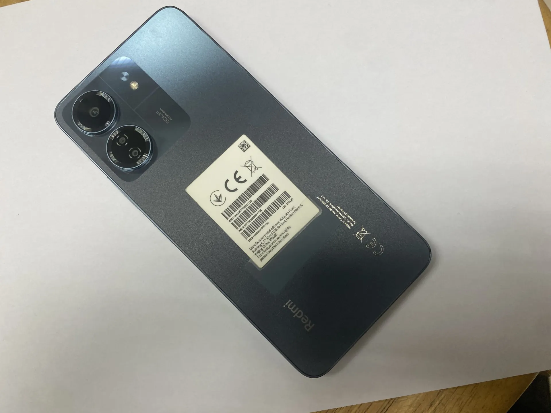小米Redmi 13C 國際版，256GB大容量，99%New 雙卡雙待機。