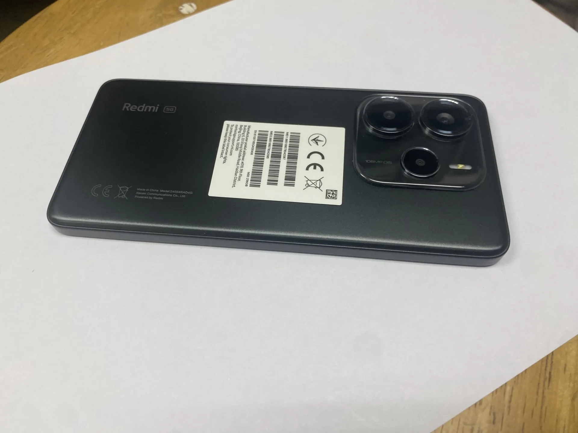 小米 Redmi Note 14 5G 港版， 99new雙卡雙待 （1億像素）