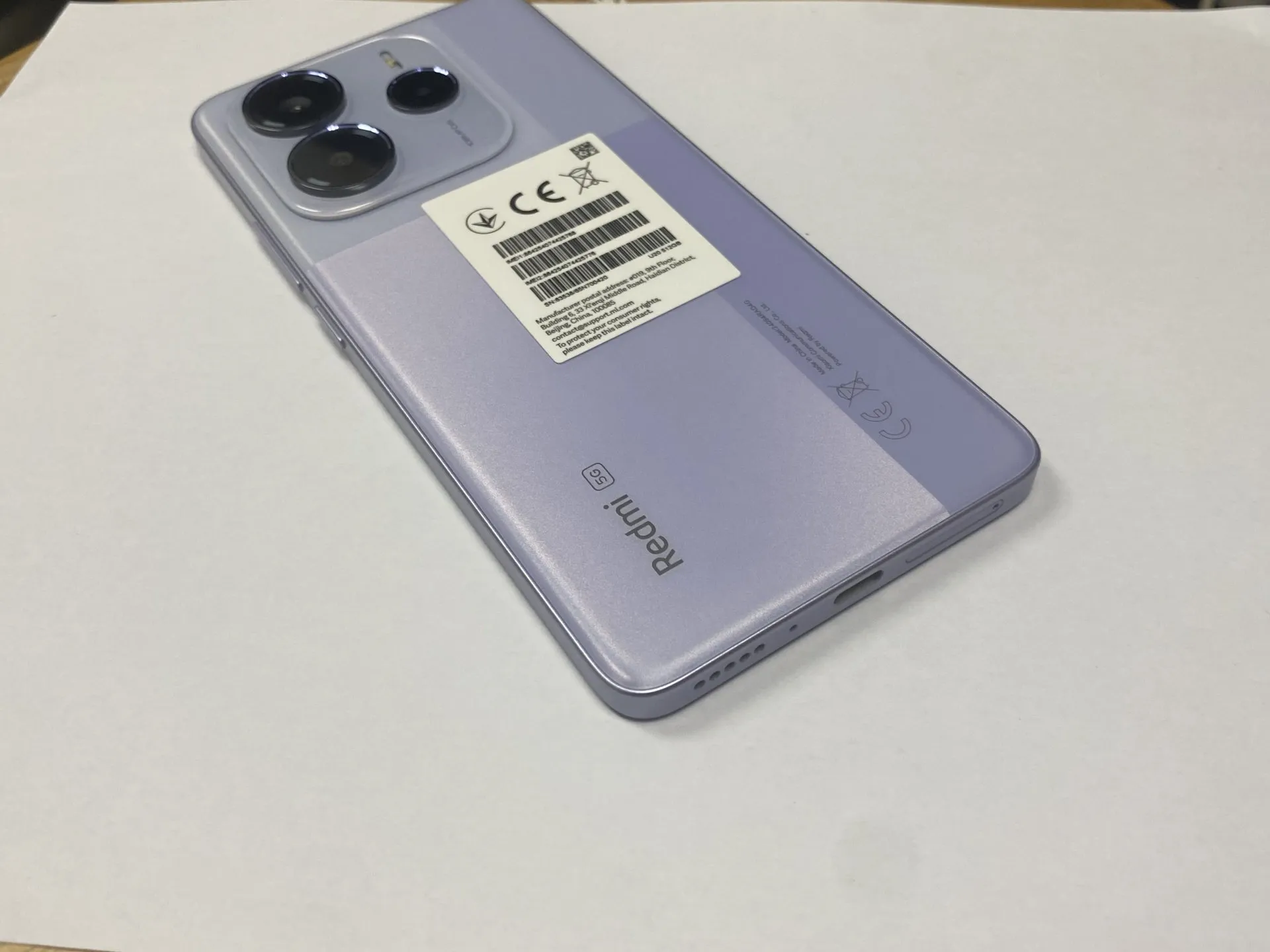 小米 Redmi Note 14 5G 港版， 99new雙卡雙待 （1億像素）